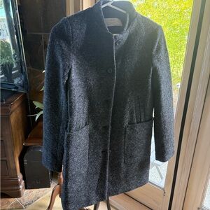 Women's Gray Wool Coat